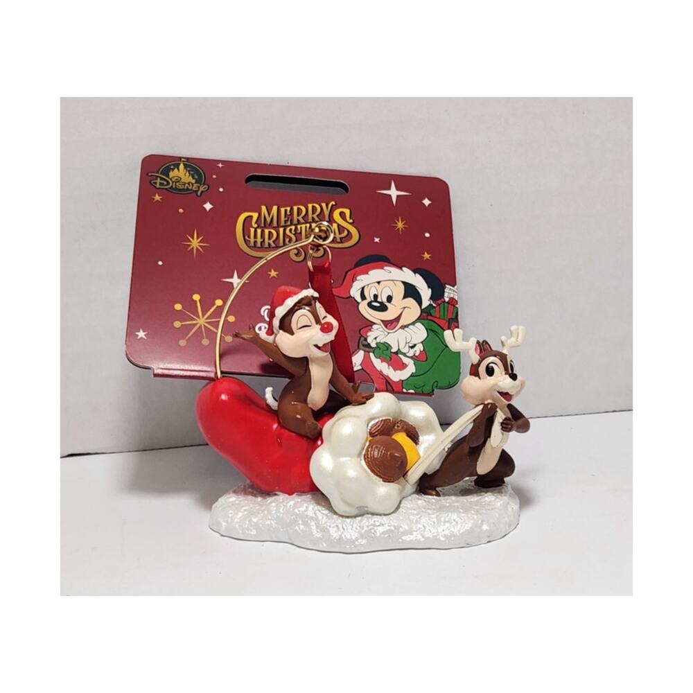 Disney Store 2025 Chip 'n Dale Sketchbook Ornament Christmas Stocking